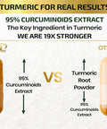 Hcl Herbal Code Labs Turmeric Curcumin Supplement 19X Stronger -1500 Mg Of 95% Curcuminoids Extract Capsules -Most Active Form Of Curcumin With Bioperine Ginger Cinnamon Best Natural Joint Support Powder Pills