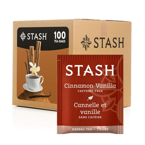Stash Tea Ginger Peach Green Tea & Matcha Blend, Box of 100 Tea Bags (Packaging May Vary) | Zesty, fruity blend with peach, ginger and matcha notes, Non-GMO Project Verified and foil-sealed freshness