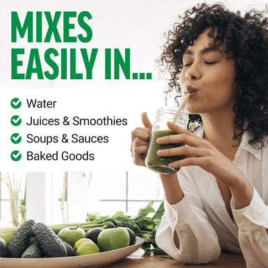 Force Factor Smarter Greens Daily Wellness Powder Greens Superfood Powder to Support Gut Health Bloating & Digestion with 40+ Superfoods 125 Million CFUs of Probiotics Unflavored 30 Servings