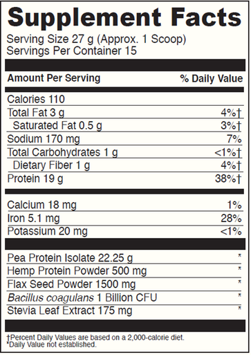 DaVinci Vegan Protein Creamy Vanilla15 servings