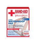 BAND-AID First Aid Sterile Waterproof Pads, Large 6 ea