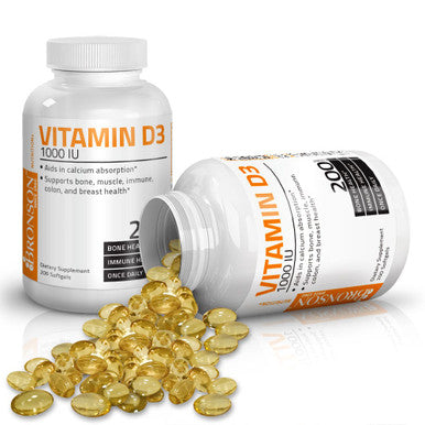 Bronson Vitamin D3 - 1,000 IU 200 Count