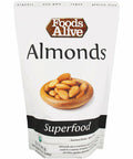 Organic Almonds 12 oz by Foods Alive