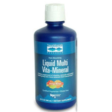 Liquid Multi Vita-Mineral Orange Mango 32 oz by Trace Minerals