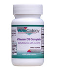 Vitamin D3 Complete Daily Balance with A and K2 60 caps By Nutricology/ Allergy Research Group