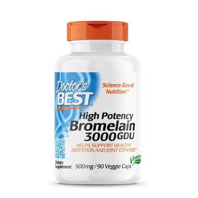 Doctor'S Best Bromelain 3000 Gdu 90 Veggie Caps