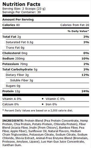 Dr. Mercola Vegan Protein Vanilla