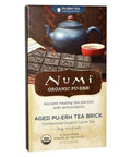 Aged Pu-erh Tea Brick Organic Pu-erh Tea, 2.2 oz By Numi Tea