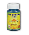 Nature's Life Iron Complex 25 mg 50 Vegetarian Capsules Nature's Life Iron Complex 25 mg, 50 Vegetarian Capsules Nature's Life Iron Complex 25 mg 50 Vegetarian Capsules
