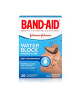 BAND-AID Water Block Finger-Care Bandages, Assorted Sizes 20 Each