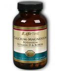 Cal Mag with Potassium Vitamin D and Boron 180 caps By Life Time Nutritional Specialties