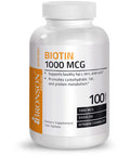 Bronson Biotin - 1,000 mcg 100 Count