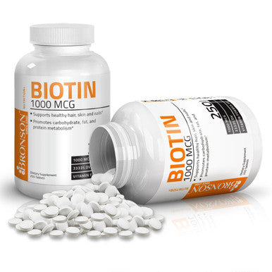 Bronson Biotin - 1,000 mcg 250 Count