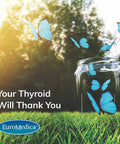Euromedica Thyroid Care - 60 Capsules - Iodine & L Tyrosine Supplement - Support Thyroid & Immune Health, Support Energy Levels, Promote Healthy Metabolism - 30 Servings