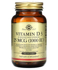 Solgar Vitamin D3 (Cholecalciferol) 25 Mcg (1000 Iu) 100 Softgels