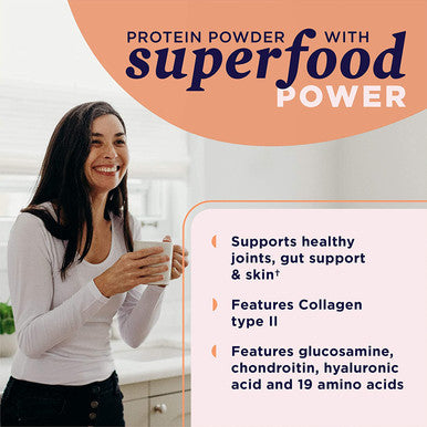 Ancient Nutrition Bone Broth Protein Chocolate 17.8oz.