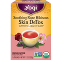Yogi Teas - Skin DeTox Rose Hibiscus 16 Bags