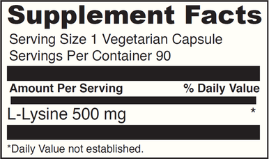 DaVinci L-Lysine Capsules90 caps