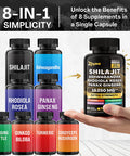 Zoyava Elevate Your Vitality & Wellness: Shilajit Power Shilastrength Blend (15,250Mg) & Saffron Zestyzen Powerhouse (4,000Mg)