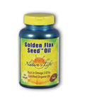 Golden Flax Seed Oil 90 Softgels By Nature'S Life
