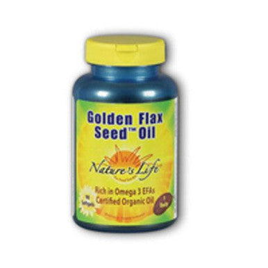 Golden Flax Seed Oil 90 Softgels By Nature'S Life