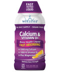 Calcium & Vitamin D3 Liquid Dietary Supplement Citrus