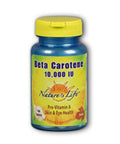 Nature'S Life Beta Carotene 10,000 Iu | 100 Softgels