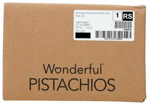 Wonderful Pistachio Roasted & Salted Shelled Pistachios, 6 OZ