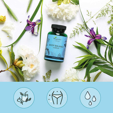 Body Balance Complex VegaveroÃƒâ€šÃ‚Â® | No Additives | with Nettle, Fennel Seeds, Birch Leaves, Chestnut Leaves & Wild Cherry Stems | 120 Capsules | 100% Vegan