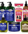 Difeel Biotin Ultra Growth Beauty Bomb for Hair Growth 7-Piece Set