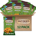Snyder's of Hanover Pretzel Pieces, Honey Mustard and Onion, 11.25 Oz (Pack of 12)