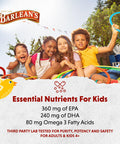 Barlean's Organic Oils Omega Pals Chirpin' Slurpin Lemonade Fish Oil