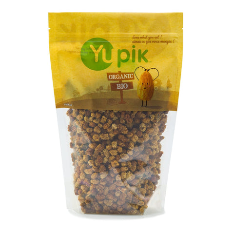Yupik Natural Dried White Mulberries, 2.2 lb (35.2 oz), Gluten-free, Vegan, No Added Sugar, Oil-Free, Healthy Snacks, Ideal for Baking & Topping