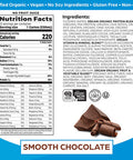 Orgain Organic Vegan Plant Based Nutritional Shake Smooth Chocolate Meal Replacement 16g Protein 22 Vitamins Minerals Dairy Gluten 11 Fl Oz Pack of 12