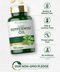 Carlyle Peppermint Oil Capsules | 150 Softgels | with Rosemary and Thyme