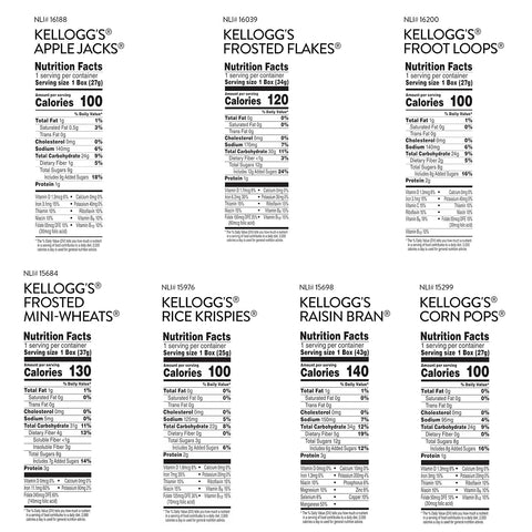 Kellogg's Blueberry Bran Crunch Breakfast Cereal, Family Breakfast, Fiber Cereal, Original, 15.8oz Box (1 Box)