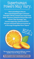 EmergenC Immune+ Chewables 1000Mg Vitamin C With Vitamin D Tablet Immune Support Dietary Supplement For Immunity Orange Blast Flavor 42 Count