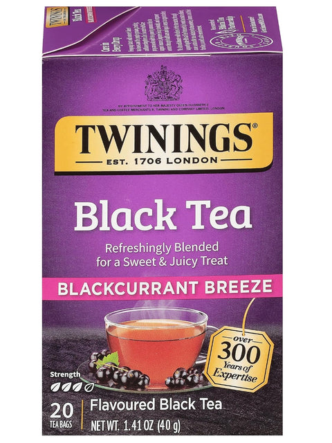 Twinings Lemon & Ginger, Caffeine-Free Herbal Tea Bags, 100 CT Box (1 Pack) | Spicy & Tangy, Ginger, Lemon Peel, Lemongrass, Blackberry Leaves, Soothe Digestion, 100 Foil Lined Individually Wrapped Bags