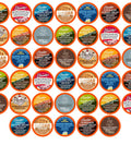 Two Rivers Coffee Flavored Coffee Pods Compatible with Keurig K Cup Brewers, Assorted Variety Pack Flavored Coffee, 40 Count