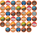 Two Rivers Coffee Flavored Coffee Pods Compatible with Keurig K Cup Brewers, Assorted Variety Pack Flavored Coffee, 40 Count