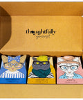 Thoughtfully Gourmet Cat Lover s Tea Set Includes 24 Teas in 6 Flavors with Stylish Cat Art and Fun Quotes for Cat Moms and Cat Dads Set of 24
