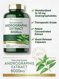 Carlyle Andrographis Paniculata Capsules | 8000 mg | 120 Capsules | Non-GMO & Gluten Free Supplement