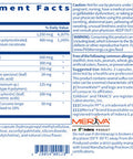 Klaire Labs GlucoThera Forte - Chromium Complex with 250 mg ALA, Turmeric & Cinnamon, Dairy-Free (120 Capsules)