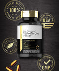Carlyle 60 Softgels Extreme Male Formula Therapeutic Grade Non-GMO & Gluten Supplement