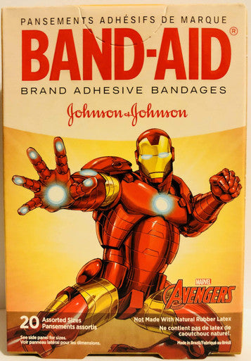 Band-Aid Brand Bandages Featuring Marvel Avengers, 20 Count