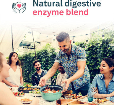 Organika Full Spectrum Plant Enzymes- Helps Break Down Carbs, Fat, Protein, Dairy- 60 Vcaps