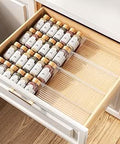 3-Tier Spice Rack Organizer for Kitchen Cabinet or Pantry, 16"-29" Expandable Spice Organization Shelf, Seasoning Organizer, Metal Display Shelf, Slip-Resistant Design for Jars and Bottles, Black