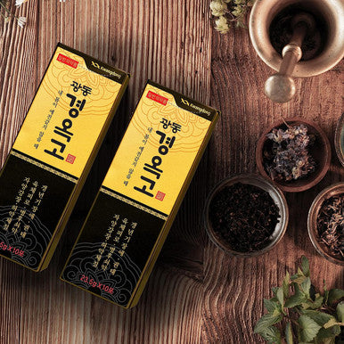 Kyung Ok Ko - [KWANGDONG] Premium Energy Supplement, Korean Herbal Supplement for Restoring Vitality & Energy, no Caffeine, Natural Ingredients Ginseng & Honey, Portable (23.5g x 60 Sticks Total)