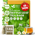 FreshDrinkUS, Premium 120 Mulberry Leaf Tea Bags, 100% Natural & Pure from Mulberry Leaves. Loose Leaf Herbal Tea. Made with Natural Material Tea Bags. No Sugar, No Caffeine, No Gluten, Vegan.