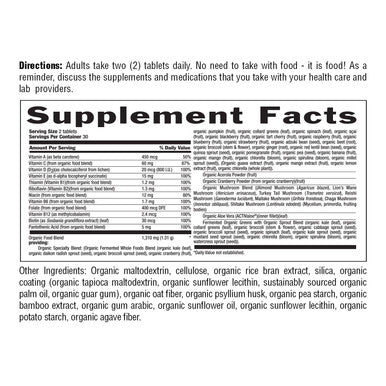 Country Life Realfood Organics Multivitamin For Women